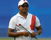 வில்வித்தையில் மங்கள் சம்பியா ஒரு புள்ளியில் தோல்வி